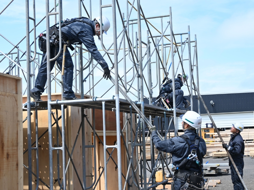 仮設実習